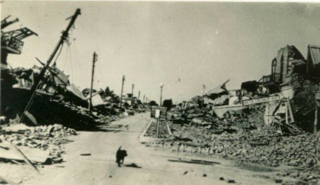 Jinnah Road Quetta after 1935 Earthquake